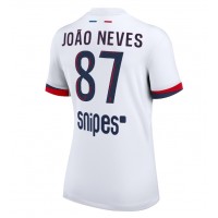 Paris Saint-Germain Joao Neves #87 Vonkajší Ženy futbalový dres 2025-26 Krátky Rukáv